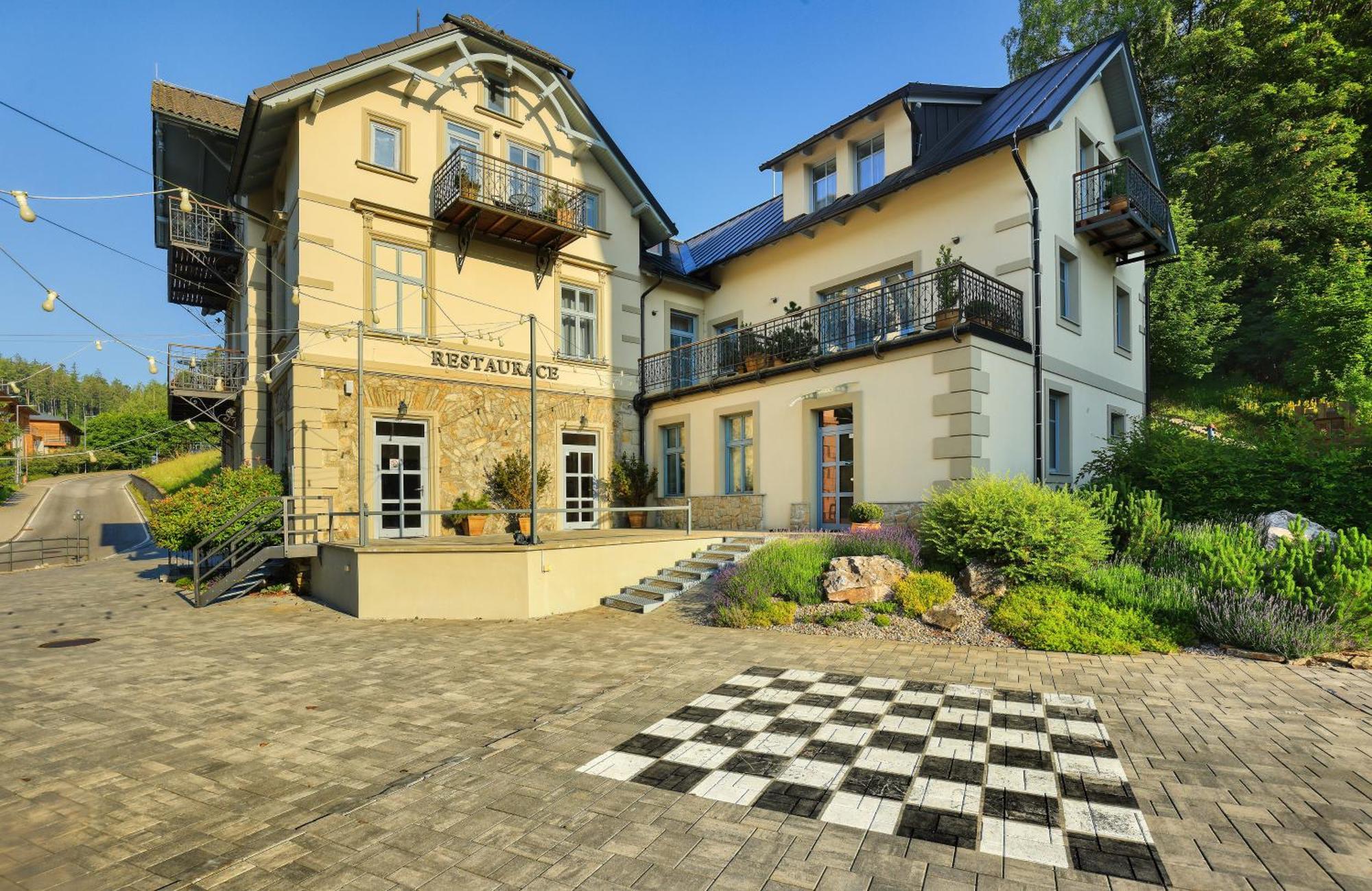 Residence Vyhlidka Янське Лазне Экстерьер фото